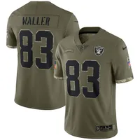 Darren Waller Las Vegas Raiders Nike RFLCTV Limited Jersey - Black