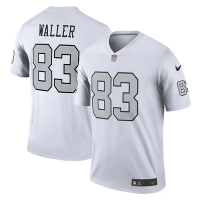 Haut Nike Darren Waller pour homme, blanc, Las Vegas Raiders Alternate Legend Player Performance