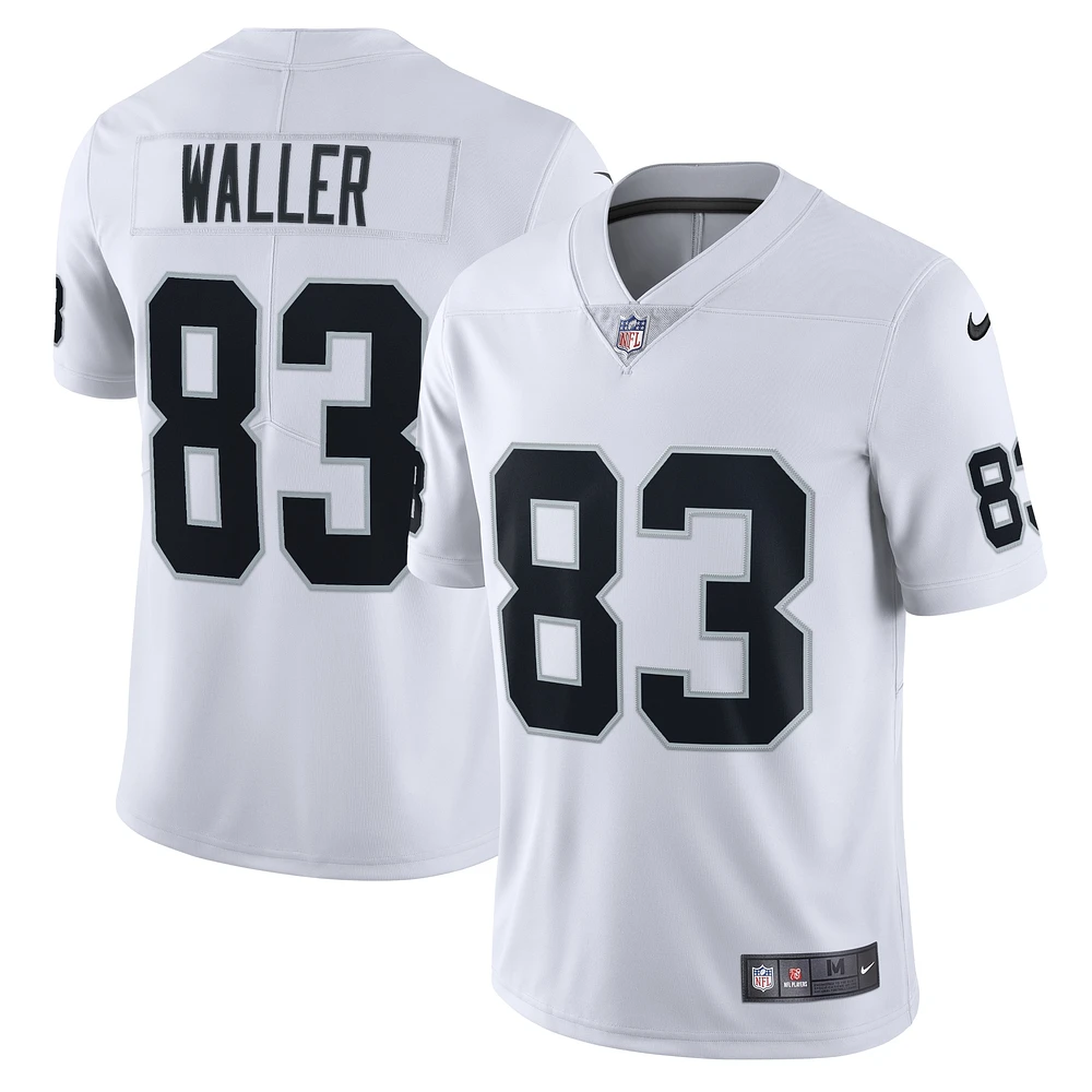 Maillot Nike Darren Waller pour homme, blanc, Las Vegas Raiders Vapor Limited