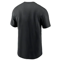 T-shirt graphique Nike Davante Adams pour homme, noir, Las Vegas Raiders Player