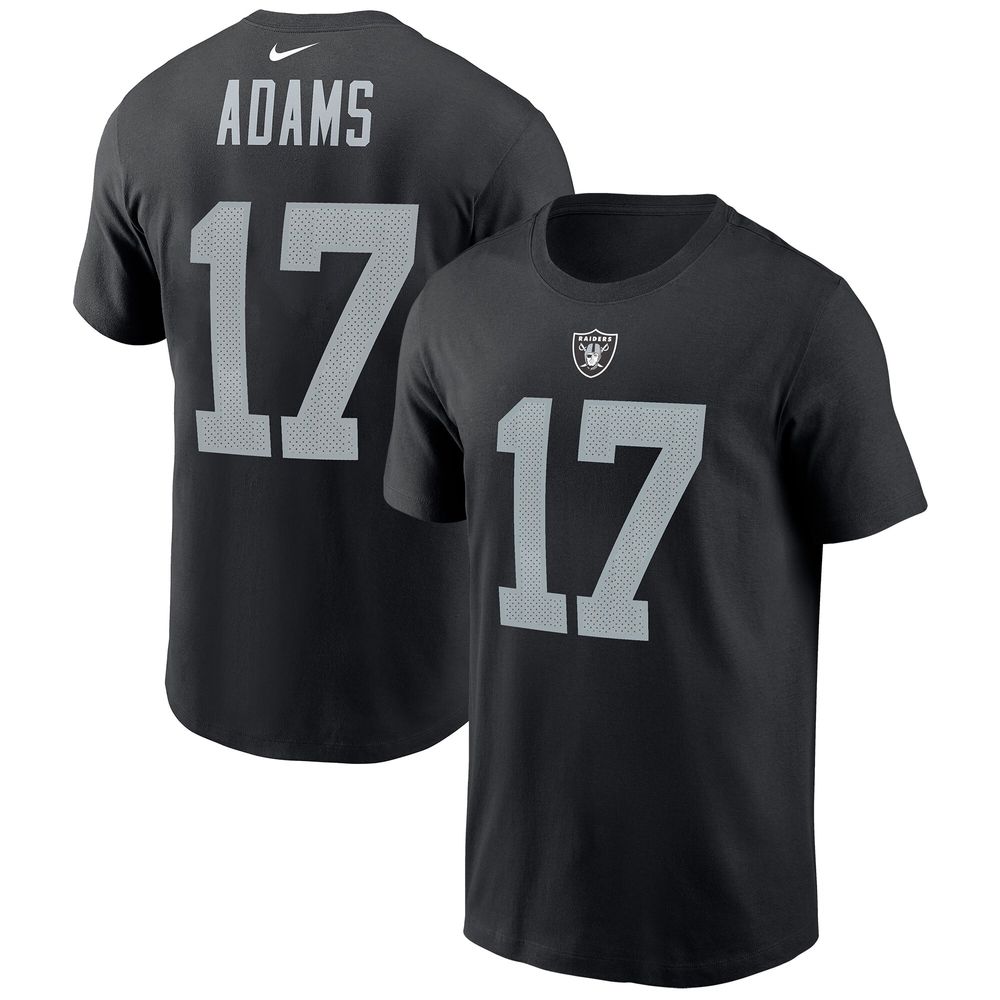 Men's Nike Davante Adams Las Vegas Raiders Player Name & Number T-Shirt