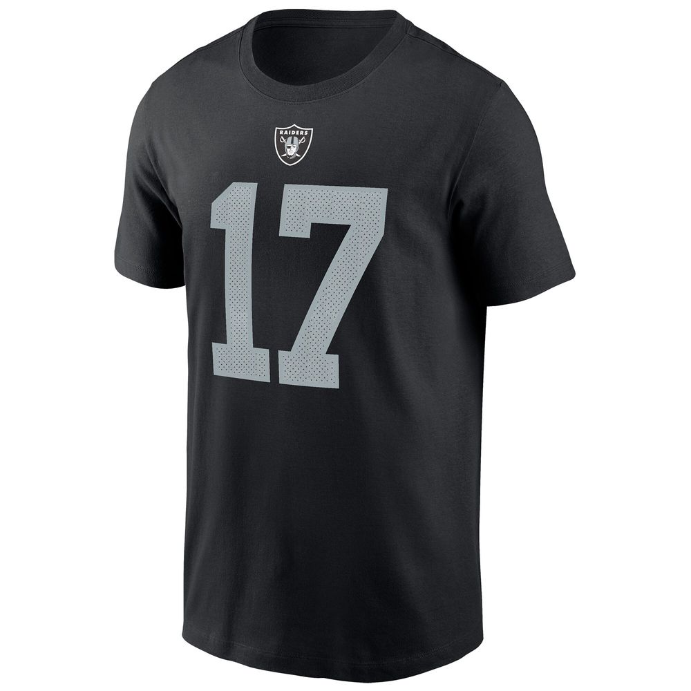 Men's Nike Davante Adams Las Vegas Raiders Player Name & Number T-Shirt