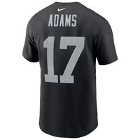 Men's Nike Davante Adams Las Vegas Raiders Player Name & Number T-Shirt