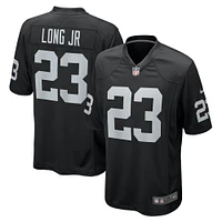 Maillot de match l'équipe Nike David Long Jr. pour hommes, noir