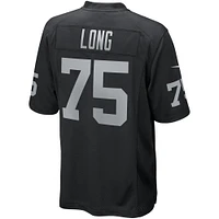 Men's Nike Howie Long Black Las Vegas Raiders Game Retired Player Jersey