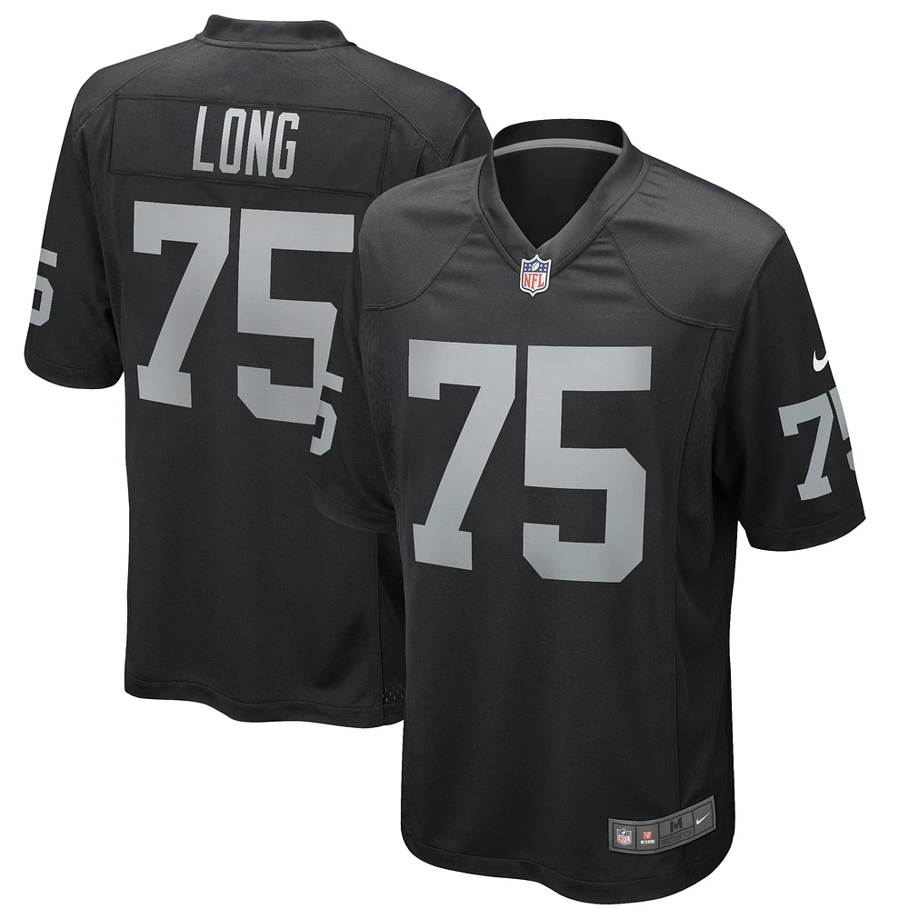 Men's Nike Howie Long Black Las Vegas Raiders Game Retired Player Jersey