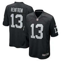 Maillot de joueur Nike Hunter Renfrow des Las Vegas Raiders pour homme, noir