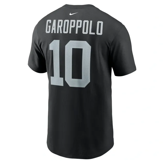 Women's Las Vegas Raiders Jimmy Garoppolo Nike Black Player Jersey