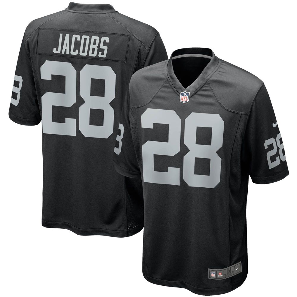 Toddler Nike Josh Jacobs Black Las Vegas Raiders Game Jersey