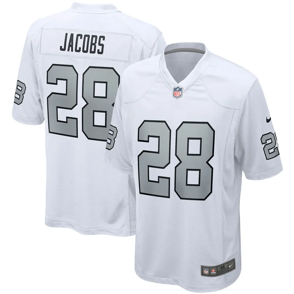Men's Las Vegas Raiders Josh Jacobs Nike White Vapor