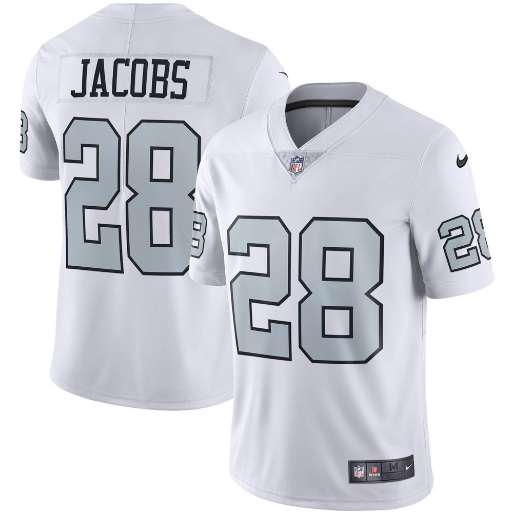 Youth Nike Josh Jacobs White Las Vegas Raiders Game Jersey