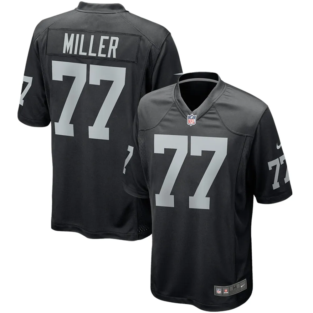 Kolton Miller Las Vegas Raiders Nike Game Jersey - Black