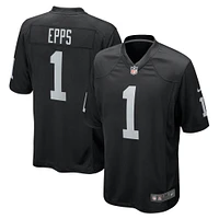 Maillot de joueur jeu Nike Marcus Epps pour hommes, noir, Las Vegas Raiders