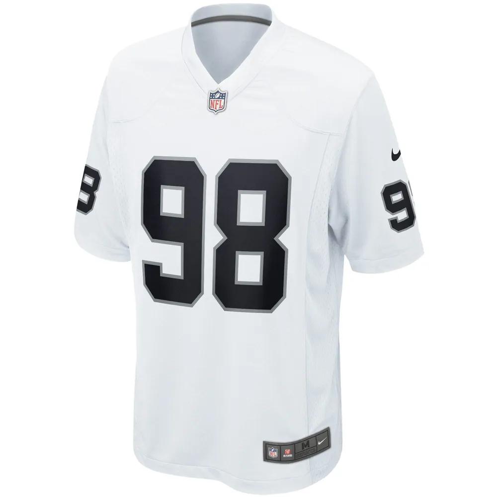 Nike Women's Maxx Crosby Black Las Vegas Raiders Game Jersey - Black