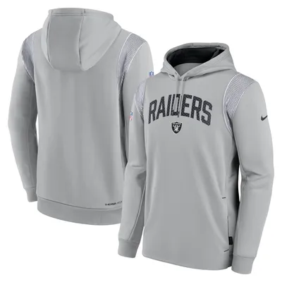 Nike Men's Heathered Gray Las Vegas Raiders Team Athletic T-shirt