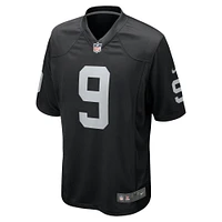 Men's Nike Tyree Wilson Black Las Vegas Raiders  Game Jersey