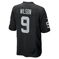 Men's Nike Tyree Wilson Black Las Vegas Raiders  Game Jersey