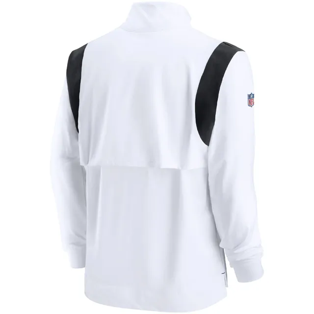 Nike Men's Sideline Coach Lockup (NFL Las Vegas Raiders) Short-Sleeve Jacket in Black, Size: Large | NS15093N8D-63Q