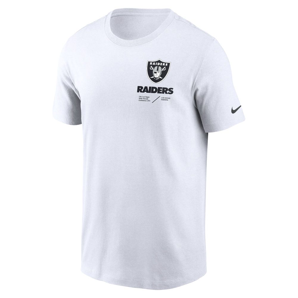 Nike Dri-FIT Infograph (NFL Las Vegas Raiders) Men's T-Shirt.