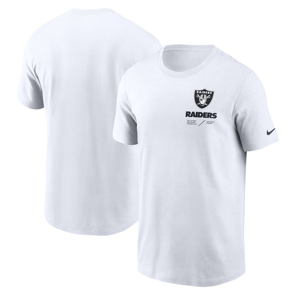 Las Vegas Raiders Nike Sideline Performance T-Shirt - Black