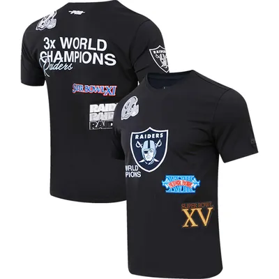 Las Vegas Raiders Pro Standard Championship T-Shirt - Black