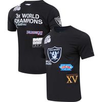 Men's Pro Standard Black Las Vegas Raiders Championship T-Shirt