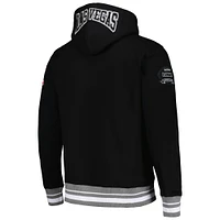 Men's Pro Standard  Black Las Vegas Raiders Crest Emblem Pullover Hoodie