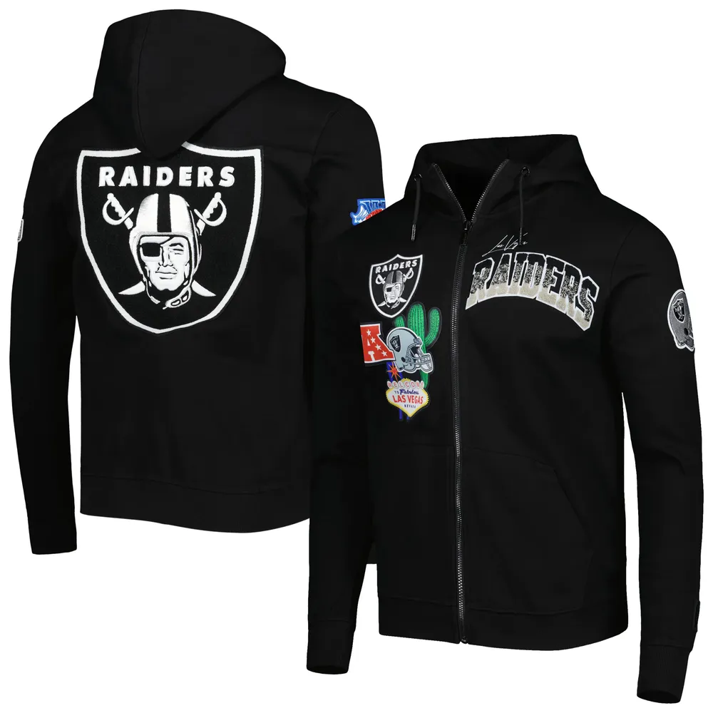 Lids Las Vegas Raiders Antigua Women's Victory Full-Zip Hoodie - Charcoal