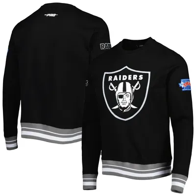 Las Vegas Raiders '47 Bypass Tribeca Pullover Sweatshirt - Heathered Black