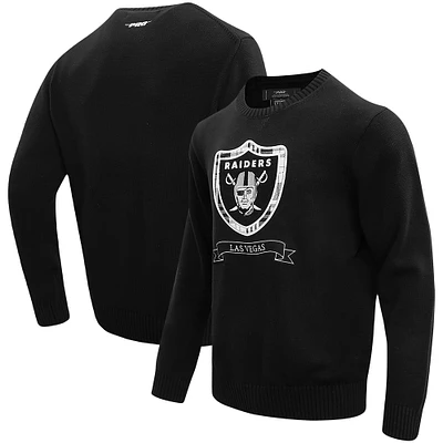 V110751 Raid NOIR 23 NFL PULL EN TRICOT PRO PREP POUR HOMMES STRMENC