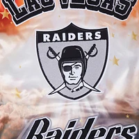 Veste Pro Standard noire en satin sublimé pour homme des Las Vegas Raiders