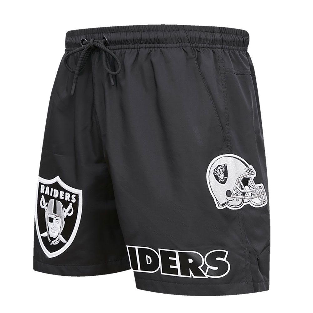 Men's Pro Standard Black Las Vegas Raiders Woven Shorts