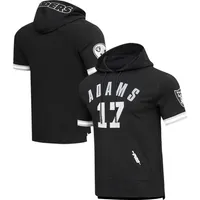 Pro Standard A.j. Brown Black Philadelphia Eagles Player Name And Number  Hoodie T-shirt for Men