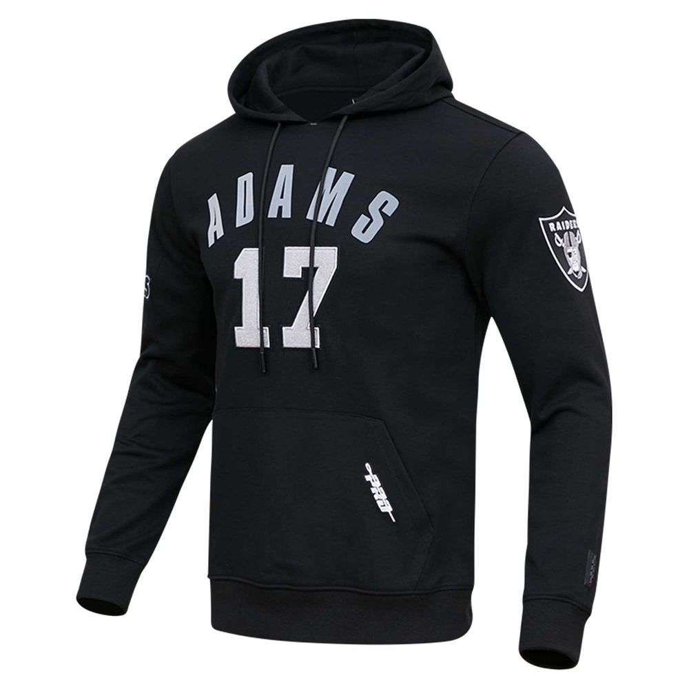 Lids Davante Adams Las Vegas Raiders Pro Standard Player Name & Number  Pullover Hoodie - Black