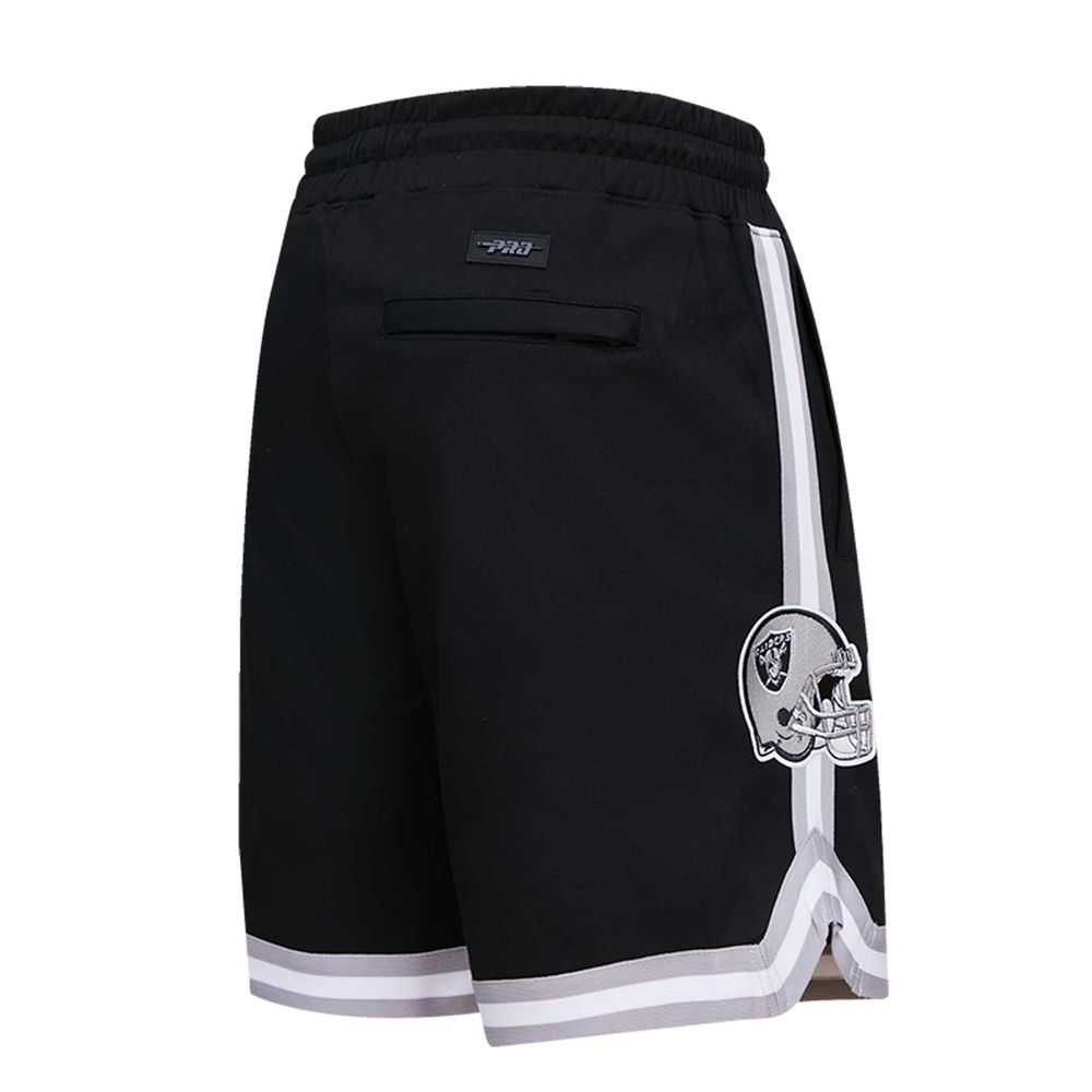 Men's Pro Standard Davante Adams Black Las Vegas Raiders Player Name & Number Shorts