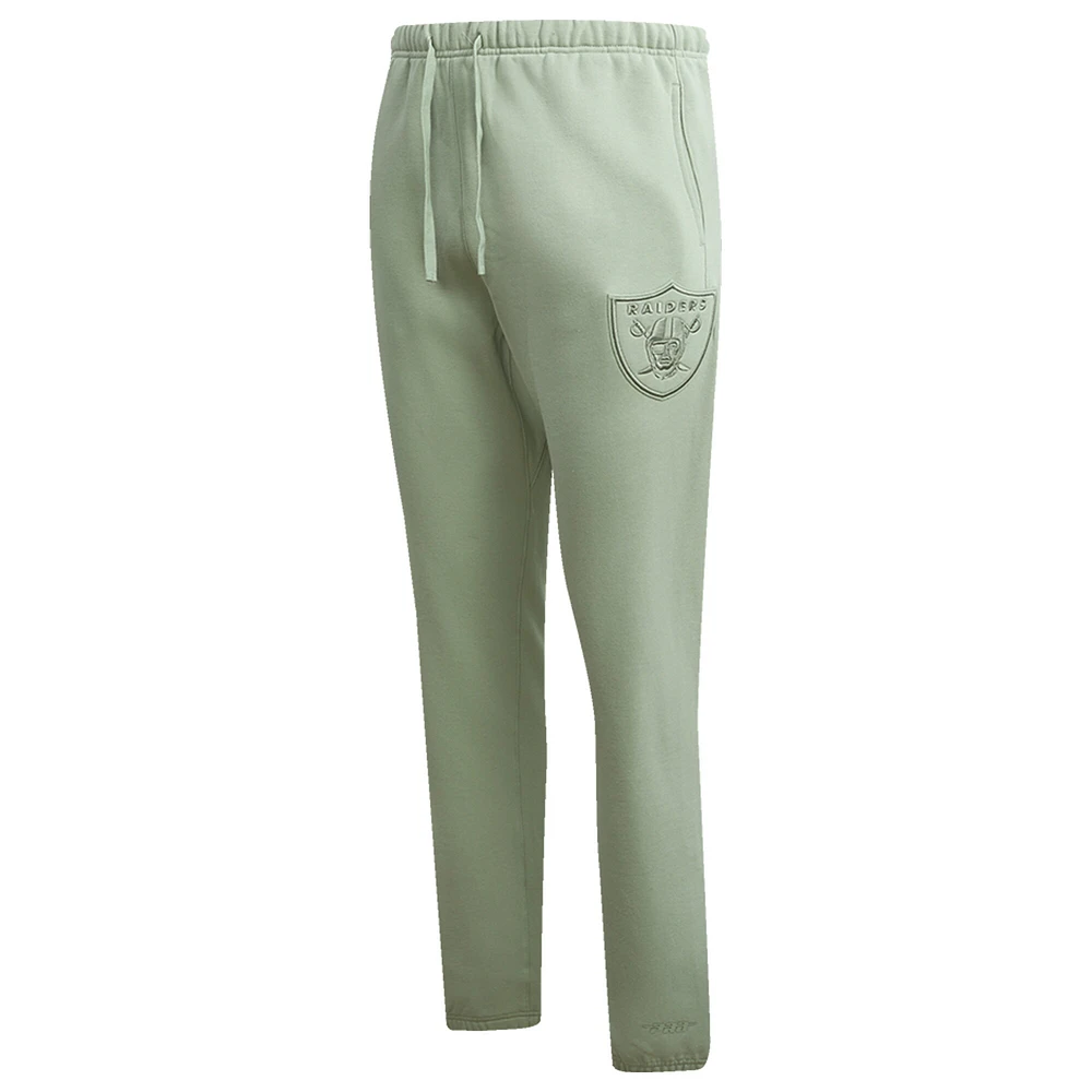 Pantalon de survêtement en polaire neutre Pro Standard vert clair Las Vegas Raiders pour hommes