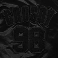 Men's Pro Standard Maxx Crosby Black Las Vegas Raiders Player Full-Snap Jacket