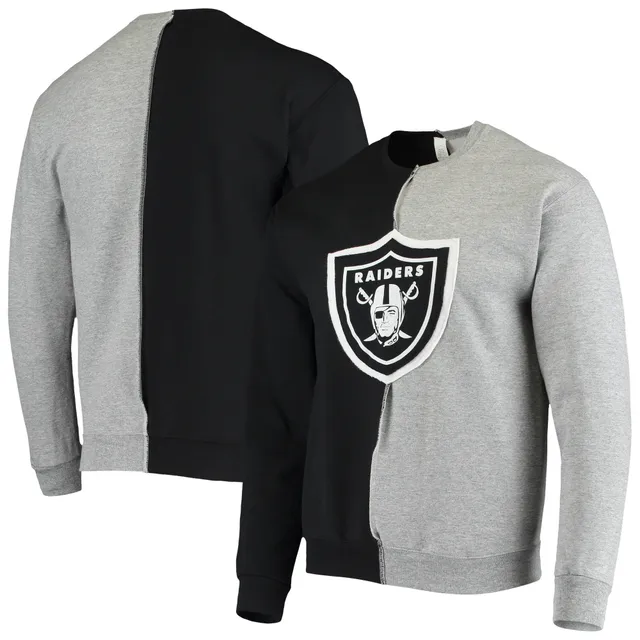 Men's Las Vegas Raiders NFL x Darius Rucker Collection by Fanatics  White/Black Vintage Raglan Long