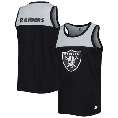 Lids Las Vegas Raiders Starter Cross-Check V-Neck Long Sleeve T-Shirt -  Silver