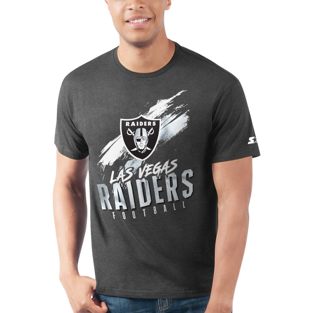 Men's Starter Black Las Vegas Raiders Prime Time - T-Shirt