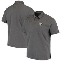 Men's Tommy Bahama Black Las Vegas Raiders Sport Pacific Shore Polo