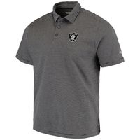 Men's Tommy Bahama Black Las Vegas Raiders Sport Pacific Shore Polo