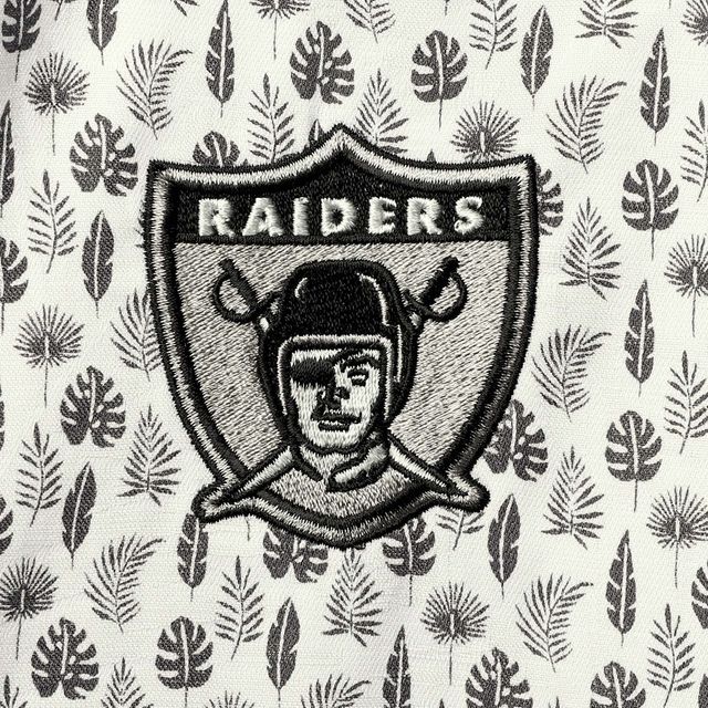 Lids Las Vegas Raiders Tommy Bahama Laces Out Billboard Long Sleeve T-Shirt  - White