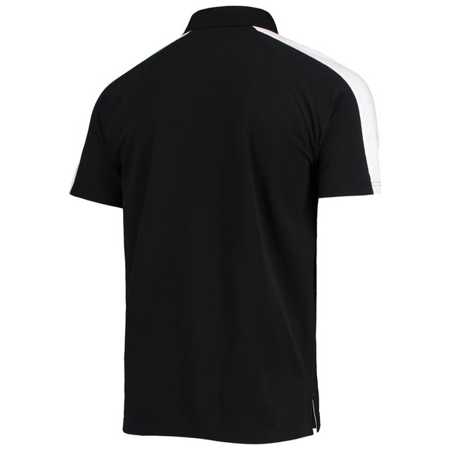 Lids Las Vegas Raiders Tommy Hilfiger Rugby Long Sleeve Polo - Gray/Black