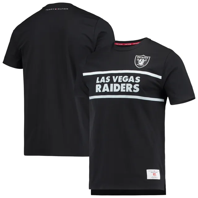 Las Vegas Raiders Tommy Hilfiger Peter Long Sleeve T-Shirt - Black