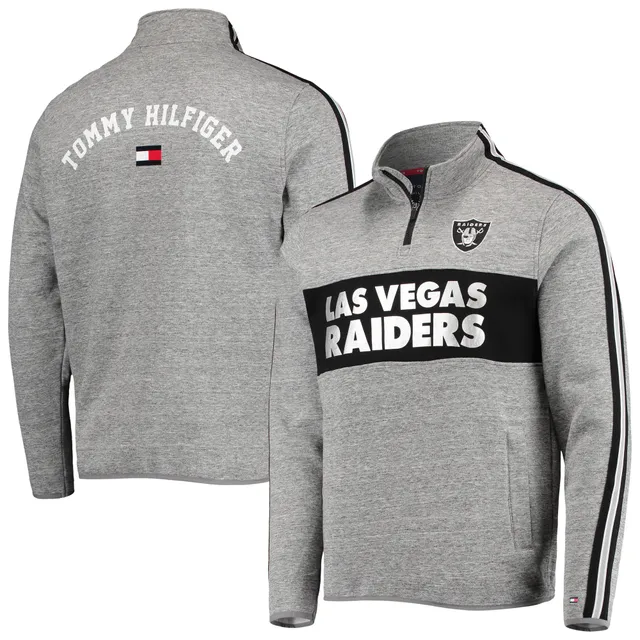 Lids Las Vegas Raiders Tommy Hilfiger Bill Full-Zip Jacket - Black/Silver