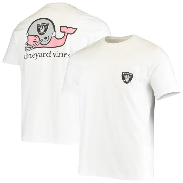 Lids Cleveland Browns Vineyard Vines Youth Whale Helmet Pocket T-Shirt -  White