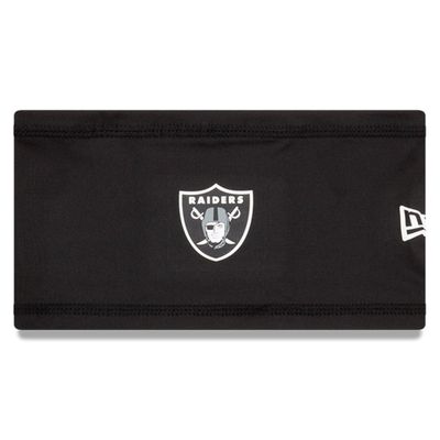 New Era Black Las Vegas Raiders COOLERA Official Training Camp Headband