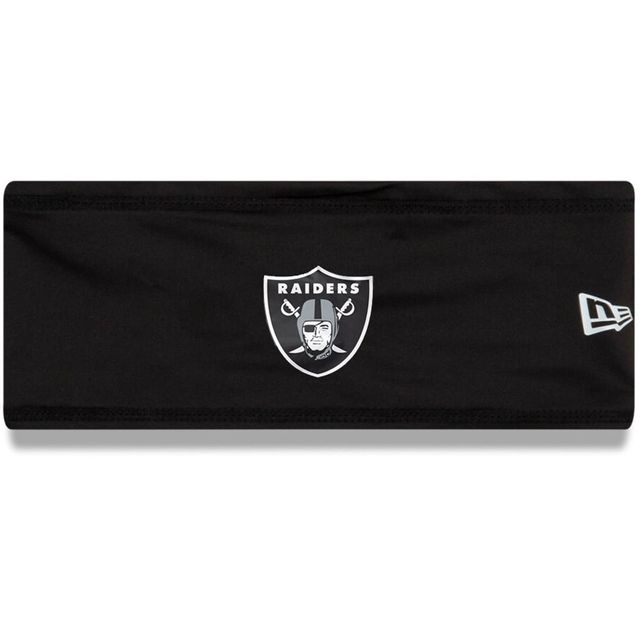 Bandeau COOLERA du camp d'entraînement officiel New Era Las Vegas Raiders noir