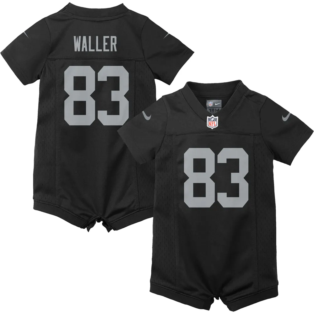 Nike Newborn & Infant Nike Darren Waller Black Las Vegas Raiders Game  Romper Jersey